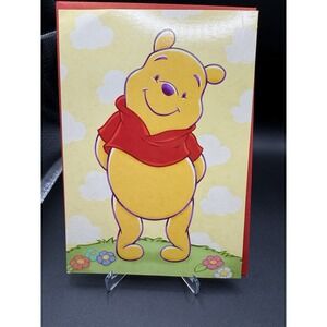 Vintage Winnie The Pooh Greeting Card